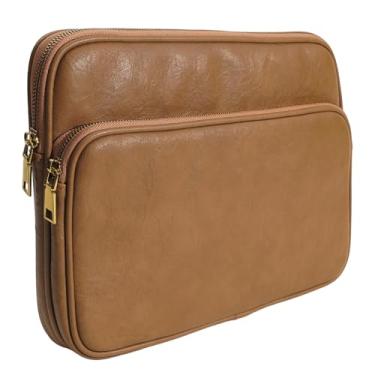 Imagem de Benfan Bolsa para laptop de 14 polegadas compatível com MacBook Pro 14, MacBook Air 13 A1466, Surface Laptop 13.5, Surface Pro 9/X, Surface Laptop Studio cor marrom