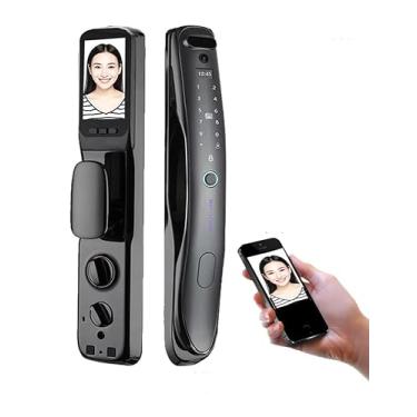 Imagem de Fechadura Biométrica WIFI Digital S931 com Câmera ao vivo
