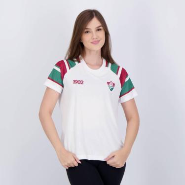 Imagem de Camisa Fluminense Nascer Feminina Branca-Feminino