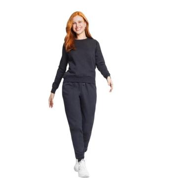 Imagem de Blusão Feminino Em Moletom Plus Size Rovitex-Feminino