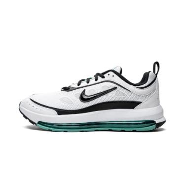 Imagem de Nike Tênis de corrida masculino Air Max AP, Pó de fóton branco, branco, preto, lavado, azul-petróleo, 46