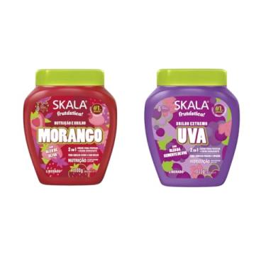 Imagem de Creme de Tratamento Skala Frutástica 1kg (Banana/Coco/Uva) (Morango e Uva)