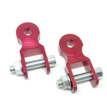 Imagem de Alongador Amortecedor Traseiro Biz 100 125 Aluminio Vermelho - RR