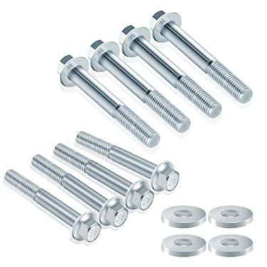 Imagem de Edicapo 12 peças M10-1.5 Kit de parafusos de suporte de motor Flange compatível com LSX LS LS1 4.8L 5.3L 6.0L 6.2L LR4 LQ4 LS6 LQ9 L33 LS2 LH6 L92 L76 LY2 LY5 LY6 LC9 LFA LHH8 LMG