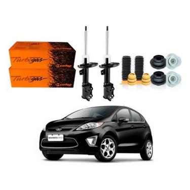 Imagem de Kit Amortecedor Dianteiro New Fiesta Mexicano 1.6 2011 A 2013 - Cofap