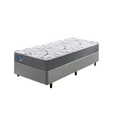 Imagem de Box Solteirão King Reforçado+Colchão Mola Ensacada Ecoflex - Cama inHo