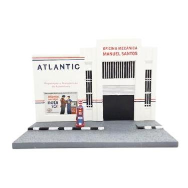 Imagem de Diorama Oficina Manuel Santos Atlantic Inesquecíveis 1/43 - IXO