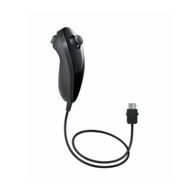 Imagem de Controle Joystick Nunchuk Para Wii E Wii U Preto - Shiro