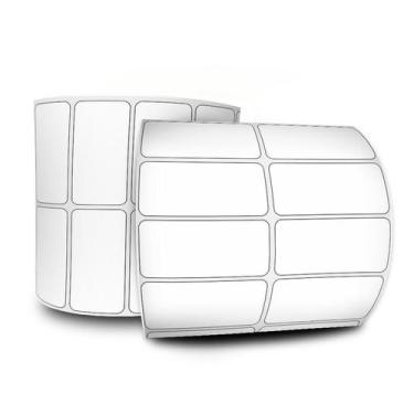 Imagem de Etiquetas Adesivas 40x17 Mm Couchê 2 Colunas 32 Metros - ADECONEX