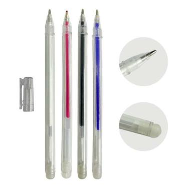 Imagem de Kit 4 Canetas Fantasminhas 0,7 Marca Tecidos Apaga Com Calor - Adb