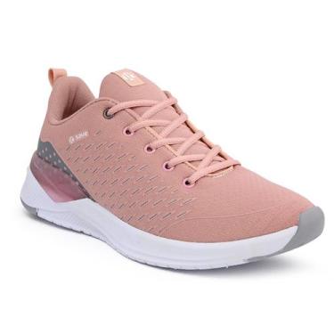 Imagem de Tênis Esportivo It Shoes Amortecedor Gel Feminino, Nude, 39, Feminino