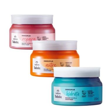 Imagem de Kit Cronograma Máscara capilar Tododia Cabelos Natura