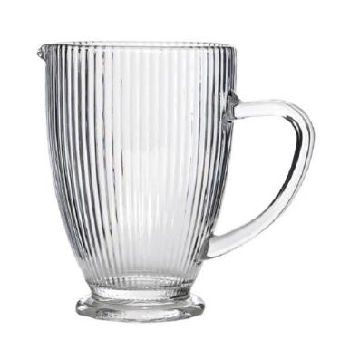 Imagem de Jarra de Vidro Aprisma 1 Litro Canelada para Suco ou Água - Wincy Casa