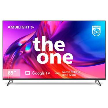 Imagem de Smart TV Philips 65 Ambilight The One, Dolby Atmos, Google TV - 65PUG8