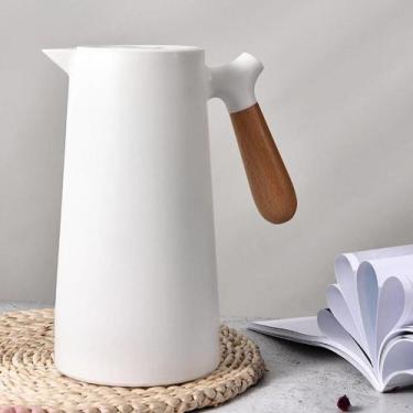 Imagem de Garrafa Térmica Jarra À Vácuo Café Chá Água 1l Quente Frio - Dolce Hom