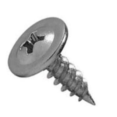 Imagem de 300pcs Parafuso Para Forro Pvc Drywall Ponta Agulha 4,2x13 - MISTER