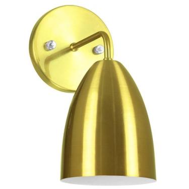 Imagem de Arandela Aluminio Vegas Dourado sala quarto corredor - MARRYLUZ