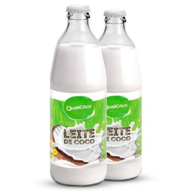 Imagem de Kit 2 Leite de coco QualiCôco 500ml