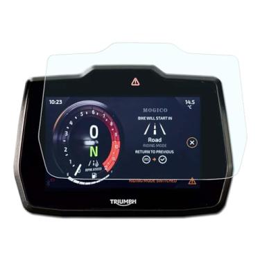 Imagem de Mogico Kit protetor de tela de painel de vidro nano acessórios de motocicleta para Triumph Tiger 900 GT Rally (Pro) 2024-2025 / Tiger 1200 GT Rally (Pro/Explorer) 2022-2024 (1 x ultra transparente)