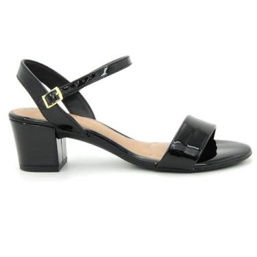 Imagem de Sandalia Beira Rio 8246.1176 Salto Grosso Baixo Casual Leve Feminino, 