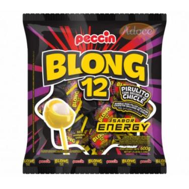 Imagem de Pirulito chicle blong 12 50unx12g peccin, ENERGY