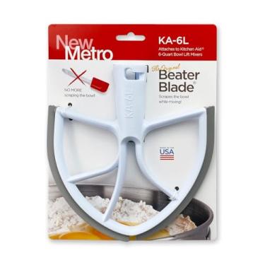 Imagem de A nova lâmina original Metro KA-6L funciona com misturadores KitchenAid 6 litros para levantar boliche, cinza