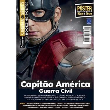 Imagem de Pôster Cinema e Séries Disney+: Capitão América Guerra Civil - Arte A 