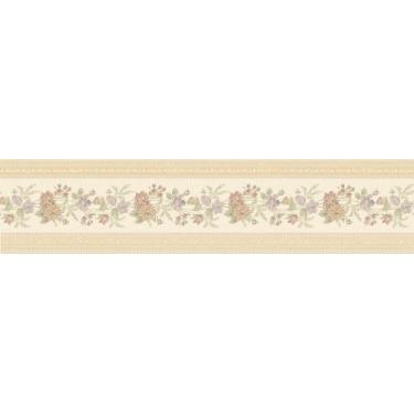 Imagem de Brewster Mirage 980B80706 Mirage Silks Petit Borda de parede floral trilha, 13,3 cm x 45,7 cm
