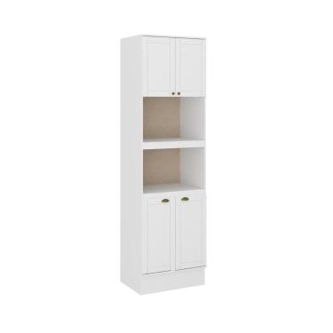 Imagem de Torre Quente 2 Fornos Milla Branco Mdf 70cm Carraro