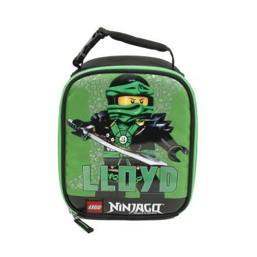 Imagem de Lancheira LEGO NINJAGO isolada macia e reutilizável para crianças