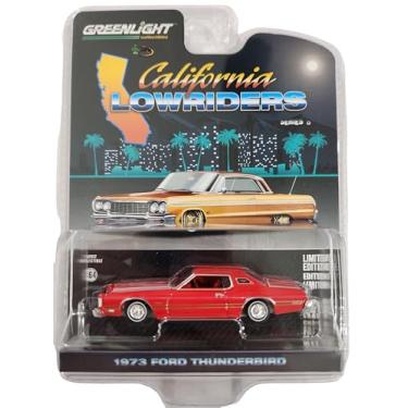 Imagem de Greenlight 63070-E California Lowriders Series 6-1973 T-Bird Thunderbird - Red Custom 1:64 Scale