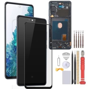 Imagem de FKBAightccy r Tela LCD OLED para Samsung Galaxy S20 FE Substituição de tela para Samsung S20 FE 5G G781U Montagem digitalizador Touch Display com ferramentas de instalação