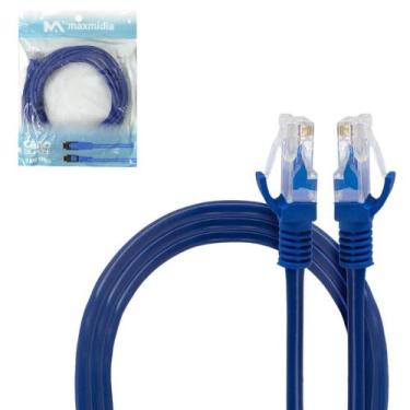 Imagem de Cabo de rede / internet rj-45xrj-45 maxmidia azul 5m - DYNASTY