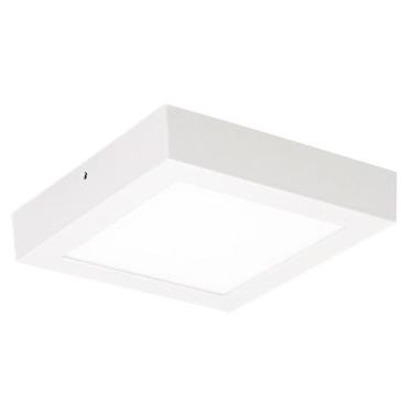 Imagem de Painel de Led Blumenau Sobrepor Quadrado 24w de 6500K Luz Branco Frio,