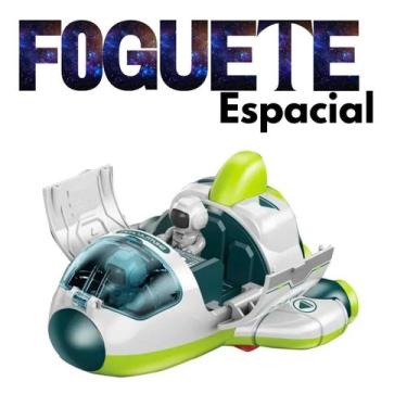 Imagem de Brinquedo Foguete Nave Veiculo Missão Espacial Astronauta - Top Kids, 