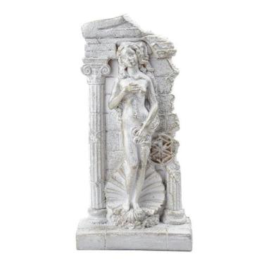 Imagem de Escultura Deusa Afrodite no Portal 17 Branca cm em Resina - Lua Místic