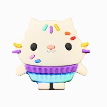 Imagem de Kit 50 Peças aplique Emborrachado Gatinha Bolo Fofo - RAE