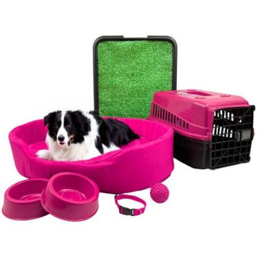 Imagem de Kit Pet Grande Cama Europa com Sanitário Grama e Transporte - Supri Pe