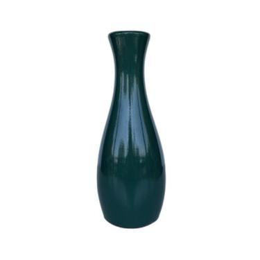 Imagem de Vaso Garrafa Decorativo Verde Tulipa - Starbella