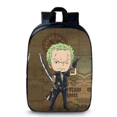 Imagem de Mochila Escolar Pequena Bolsa Pré Escolar Infantil Anime Mangá Novidad