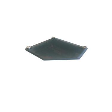 Imagem de Prateleira 20 X 20 Em Vidro 8mm. - Casa moderna, Preto