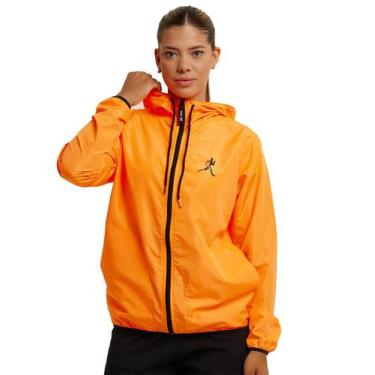 Imagem de Jaqueta Corta Vento Feminina WSS Run Colors - WSS Brasil, Laranja, M