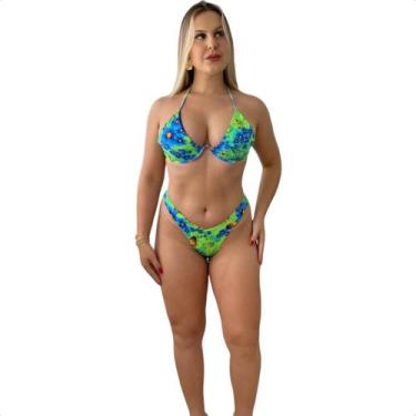 Imagem de Biquíni Aro Inteiro Aviador Asa Delta Lançamento Verão Fio Dental Dupl