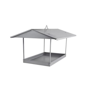 Imagem de Casa Para Tratar Aves e Pássaros Galvanizada Olibox, G