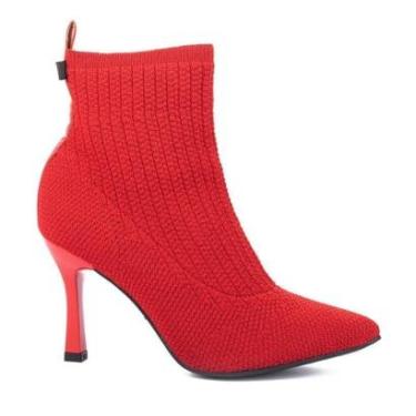 Imagem de Bota dakota feminina cano curto knit g5813-Feminino