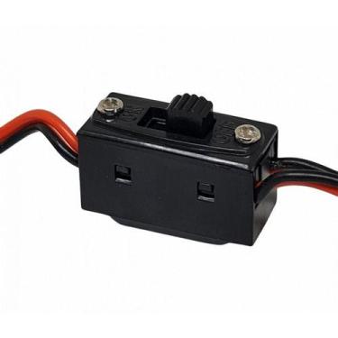 Imagem de Chave Liga-desliga Curta Futaba / Jr - 2xentr/1xsaída - Flyer Models