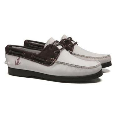 Imagem de Deckshoes Still Nobuck Soft Off White Cafe Samello-Masculino