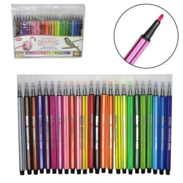 Imagem de Caneta Hidrográfica 2.0mm 24 peças - DAIWA/GOLLER