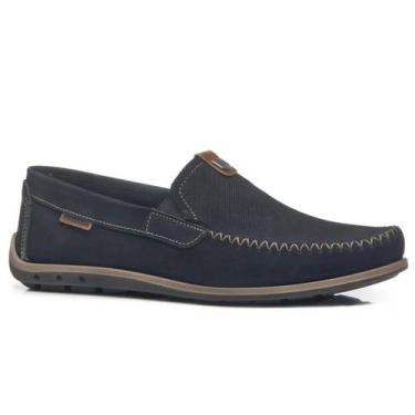 Imagem de Mocassim Pegada 141603 Masculino Marinho, 40