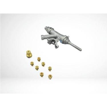 Imagem de Kit injetores gn 5q tc fogao fischer gran cheff orig - 27386, Único